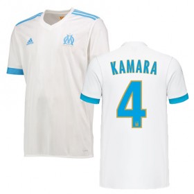 Olympique de Marseille Fodboldtrøjer KAMARA Hjemmebanesæt 2017/18 Kort ærmer