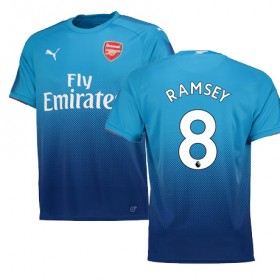 Arsenal Fodboldtrøjer RAMSEY Udebanesæt 2017/18 Kort ærmer