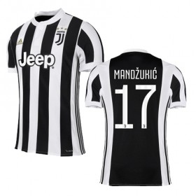 Juventus Fodboldtrøjer MANDZUKIC Hjemmebanesæt 2017/18 Kort ærmer