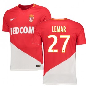 AS Monaco Fodboldtrøjer THOMAS LEMAR Hjemmebanesæt 2017/18 Kort ærmer