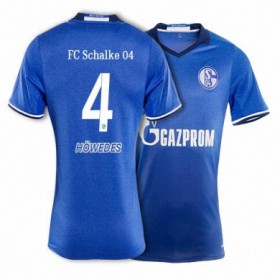 FC Schalke 04 Fodboldtrøjer HOWEDES Hjemmebanesæt 2017/18 Kort ærmer