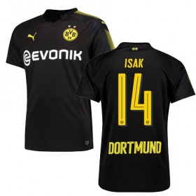 Borussia Dortmund Fodboldtrøjer Isak Udebanesæt 2017/18 Kort ærmer