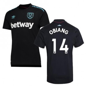 West Ham Fodboldtrøjer OBIANG Udebanesæt 2017/18 Kort ærmer