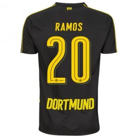 Borussia Dortmund Fodboldtrøjer RAMOS Udebanesæt 2017/18 Kort ærmer