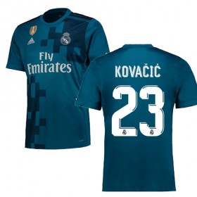 Real Madrid Fodboldtrøjer KOVACIC 3. sæt 2017/18 Kort ærmer
