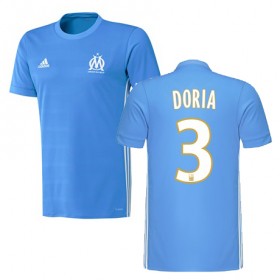 Olympique de Marseille Fodboldtrøjer DORIA Udebanesæt 2017/18 Kort ærmer