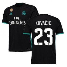 Real Madrid Fodboldtrøjer KOVACIC Udebanesæt 2017/18 Kort ærmer