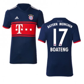FC Bayern München Fodboldtrøjer BOATENG Udebanesæt 2017/18 Kort ærmer