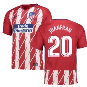 Atlético de Madrid Fodboldtrøjer JUANFRAN Hjemmebanesæt 2017/18 Kort ærmer
