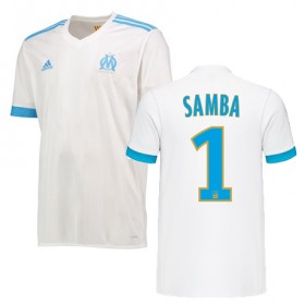 Olympique de Marseille Fodboldtrøjer BRICE SAMBA Hjemmebanesæt 2017/18 Kort ærmer
