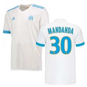 Olympique de Marseille Fodboldtrøjer MANDANDA Hjemmebanesæt 2017/18 Kort ærmer