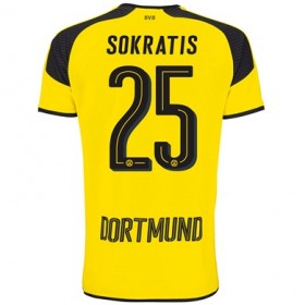 Borussia Dortmund Fodboldtrøjer SOKRATIS 3. sæt 2017/18 Kort ærmer