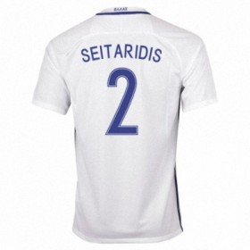 Grækenland Fodboldtrøjer GIOURKAS SEITARIDIS Hjemmebanesæt 2016/17 Kort ærmer