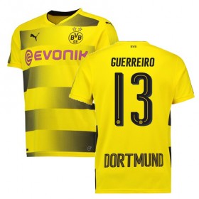 Borussia Dortmund Fodboldtrøjer GUERREIRO Hjemmebanesæt 2017/18 Kort ærmer