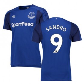 Everton Fodboldtrøjer SANDRO Hjemmebanesæt 2017/18 Kort ærmer