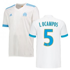 Olympique de Marseille Fodboldtrøjer LUCAS OCAMPOS Hjemmebanesæt 2017/18 Kort ærmer