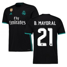 Real Madrid Fodboldtrøjer BORJA MAYORAL Udebanesæt 2017/18 Kort ærmer