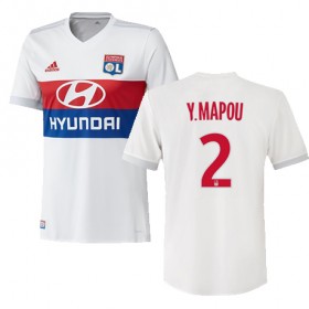 Olympique Lyon Fodboldtrøjer MAPOU YANGA MBIWA Hjemmebanesæt 2017/18 Kort ærmer