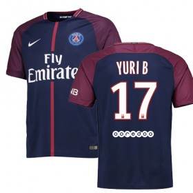 Paris Saint-Germain Fodboldtrøjer YURI BERCHICHE Hjemmebanesæt 2017/18 Kort ærmer
