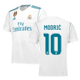 Real Madrid Fodboldtrøjer MODRIC Hjemmebanesæt 2017/18 Kort ærmer