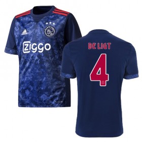 AFC Ajax Fodboldtrøjer Matthijs de Ligt Udebanesæt 2017/18 Kort ærmer