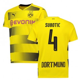 Borussia Dortmund Fodboldtrøjer SUBOTIC Hjemmebanesæt 2017/18 Kort ærmer