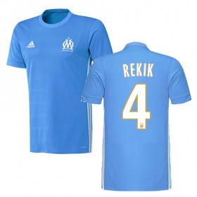 Olympique de Marseille Fodboldtrøjer KARIM REKIK Udebanesæt 2017/18 Kort ærmer