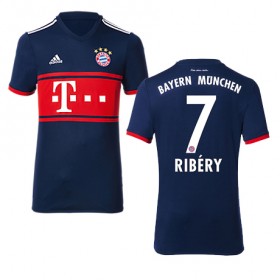 FC Bayern München Fodboldtrøjer RIBERY Udebanesæt 2017/18 Kort ærmer