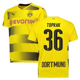 Borussia Dortmund Fodboldtrøjer TOPRAK Hjemmebanesæt 2017/18 Kort ærmer