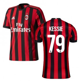 A.C. Milan Fodboldtrøjer KESSIE Hjemmebanesæt 2017/18 Kort ærmer