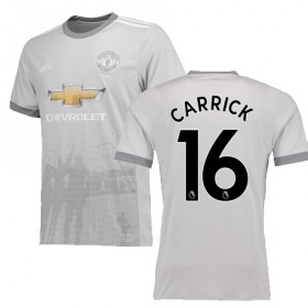 Manchester United Fodboldtrøjer CARRICK 3. sæt 2017/18 Kort ærmer