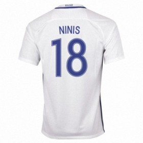 Grækenland Fodboldtrøjer SOTIRIS NINIS Hjemmebanesæt 2016/17 Kort ærmer