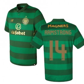 Celtic FC Fodboldtrøjer STUART ARMSTRONG Udebanesæt 2017/18 Kort ærmer