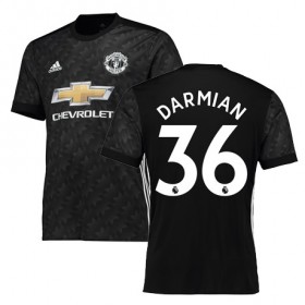 Manchester United Fodboldtrøjer DARMIAN Udebanesæt 2017/18 Kort ærmer
