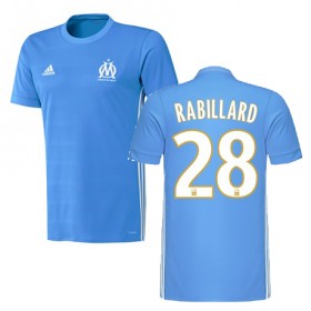 Olympique de Marseille Fodboldtrøjer ANTOINE RABILLARD Udebanesæt 2017/18 Kort ærmer