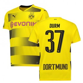 Borussia Dortmund Fodboldtrøjer DURM Hjemmebanesæt 2017/18 Kort ærmer