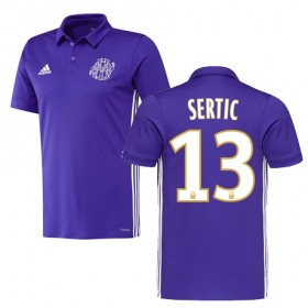 Olympique de Marseille Fodboldtrøjer Gregory Sertic 3. sæt 2017/18 Kort ærmer