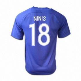Grækenland Fodboldtrøjer SOTIRIS NINIS Udebanesæt 2016/17 Kort ærmer