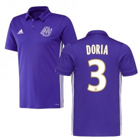 Olympique de Marseille Fodboldtrøjer DORIA 3. sæt 2017/18 Kort ærmer