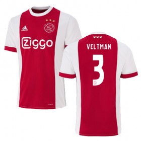 AFC Ajax Fodboldtrøjer JOEL VELTMAN Hjemmebanesæt 2017/18 Kort ærmer