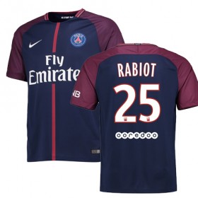 Paris Saint-Germain Fodboldtrøjer ADRIEN RABIOT Hjemmebanesæt 2017/18 Kort ærmer