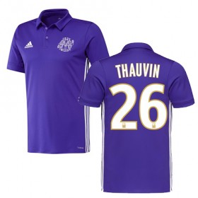 Olympique de Marseille Fodboldtrøjer FLORIAN THAUVIN 3. sæt 2017/18 Kort ærmer