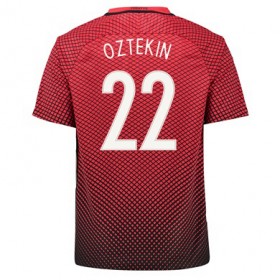 Tyrkiet Fodboldtrøjer YASIN OZTEKIN Hjemmebanesæt Euro 2016 Kort ærmer