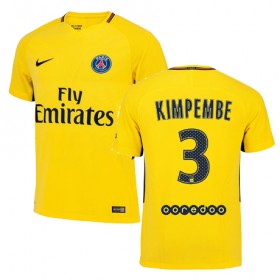Paris Saint-Germain Fodboldtrøjer PRESNEL KIMPEMBE Udebanesæt 2017/18 Kort ærmer