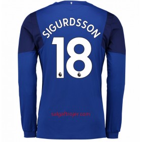 Everton Fodboldtrøjer Gylfi Sigurdsson 18 Hjemmebanesæt 2017/18 Langærmet