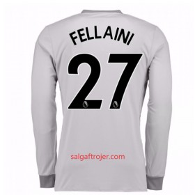 Manchester United Fodboldtrøjer Marouane Fellaini 27 3. sæt 2017/18 Langærmet
