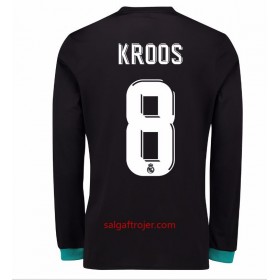 Real Madrid Fodboldtrøjer Toni Kroos 8 Udebanesæt 2017/18 Langærmet