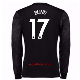 Manchester United Fodboldtrøjer Daley Blind 17 Udebanesæt 2017/18 Langærmet