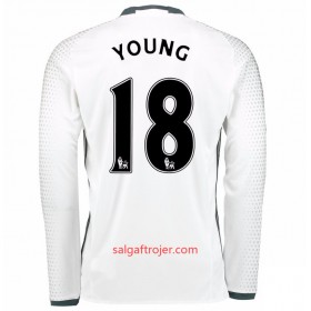Manchester United Fodboldtrøjer Ashley Young 18 3. sæt 2017/18 Langærmet