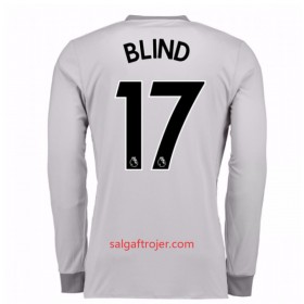 Manchester United Fodboldtrøjer Daley Blind 17 3. sæt 2017/18 Langærmet